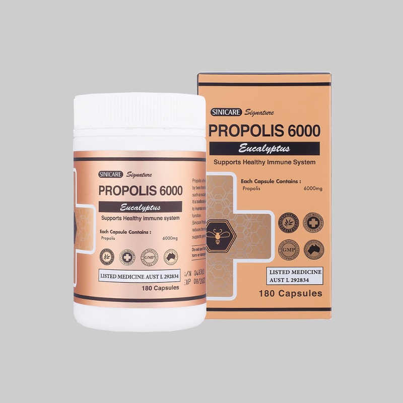 시니케어 이니시스 유칼립투스 프로폴리스 6000mg 180캡슐 호주 면역력 개선제 고함량