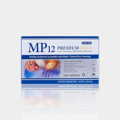 시니케어 MP12 프리미엄 골드 30캡슐 x 4박스(폴리코사놀12mg+밀크시슬35,000mg+후코이단 1000mg) 호주 간건강 혈행개선